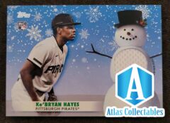 2021 Topps Holiday Ke'Bryan Hayes Relic #WRC-KBH RC Pirates